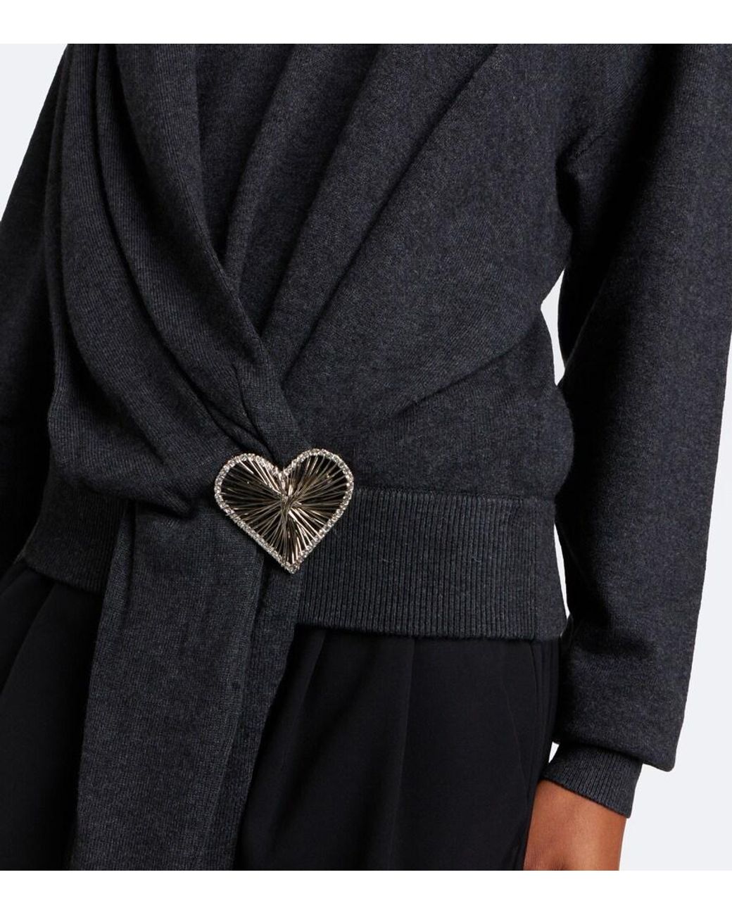 Isabel Marant Black Florda Embellished Sweater