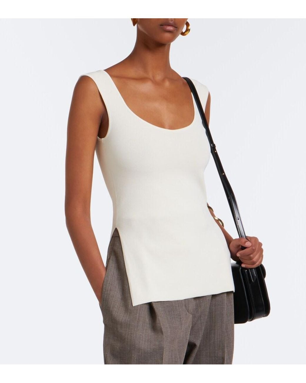 Rohe White Knitted Top