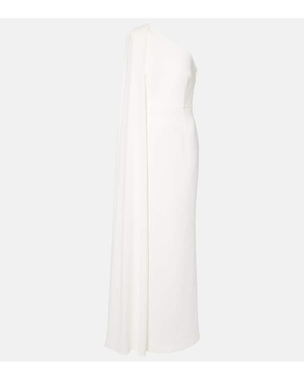 新作【Rebecca Vallance】Athena one-shoulder crepe gown Athena One Shoulder Gown – Rebecca Vallance