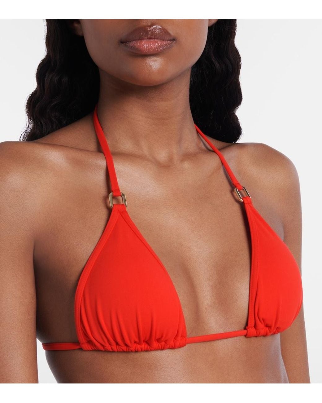 Melissa Odabash Red Bikini-Oberteil Malta