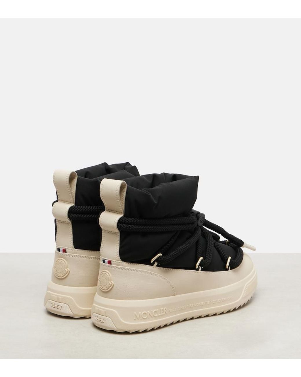 Moncler Black Altive Mid Snow Boots