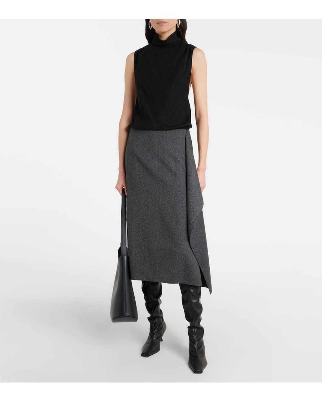 Proenza Schouler Black Taryn Top