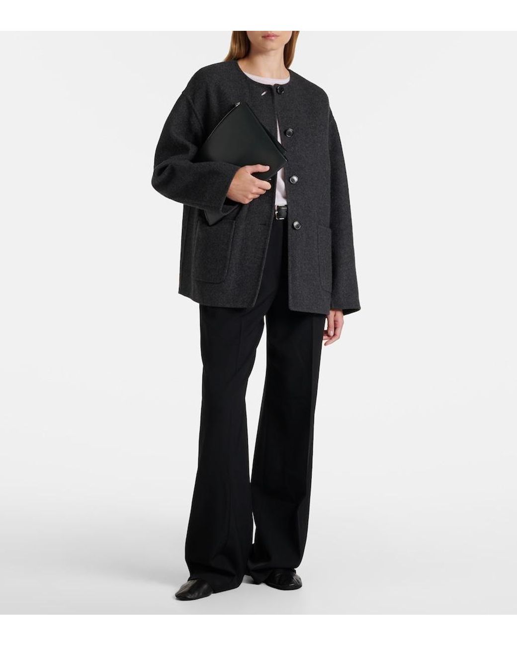 Bustina Portfolio di The Row in Black