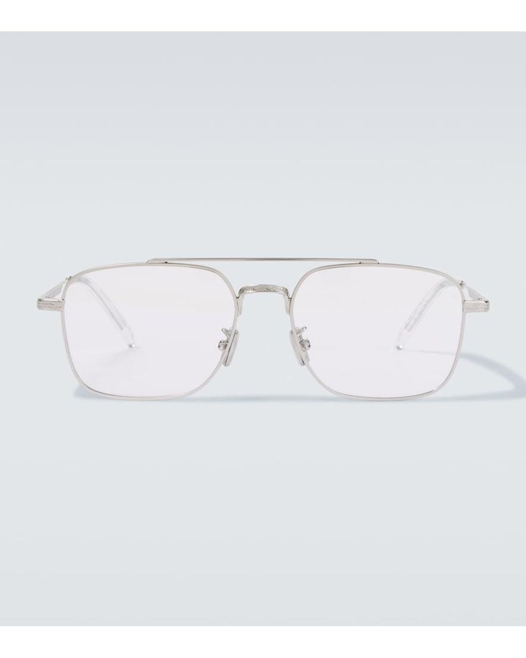 Dior White Diorbotanicao N1U Navigator Glasses for men