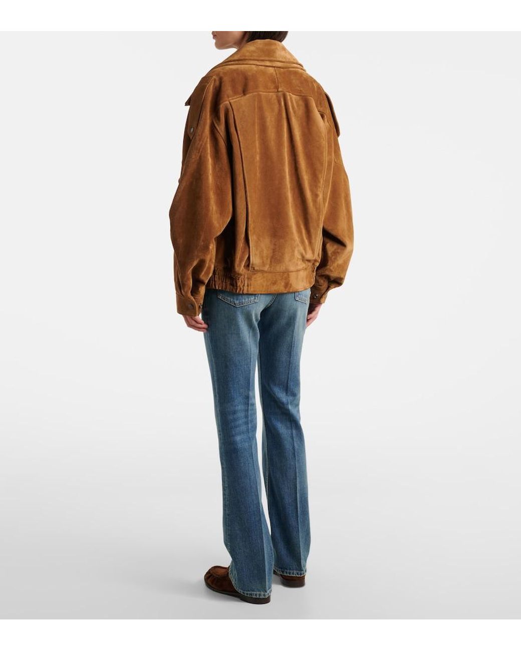 Saint Laurent Blue Clyde Bootcut Jeans