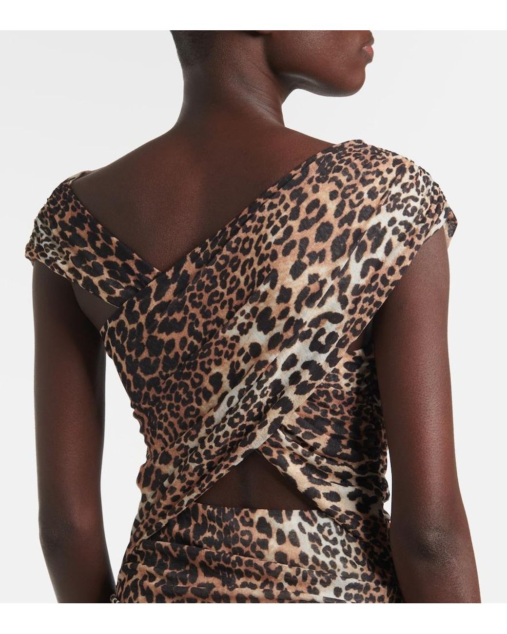 Ganni Natural Dresses