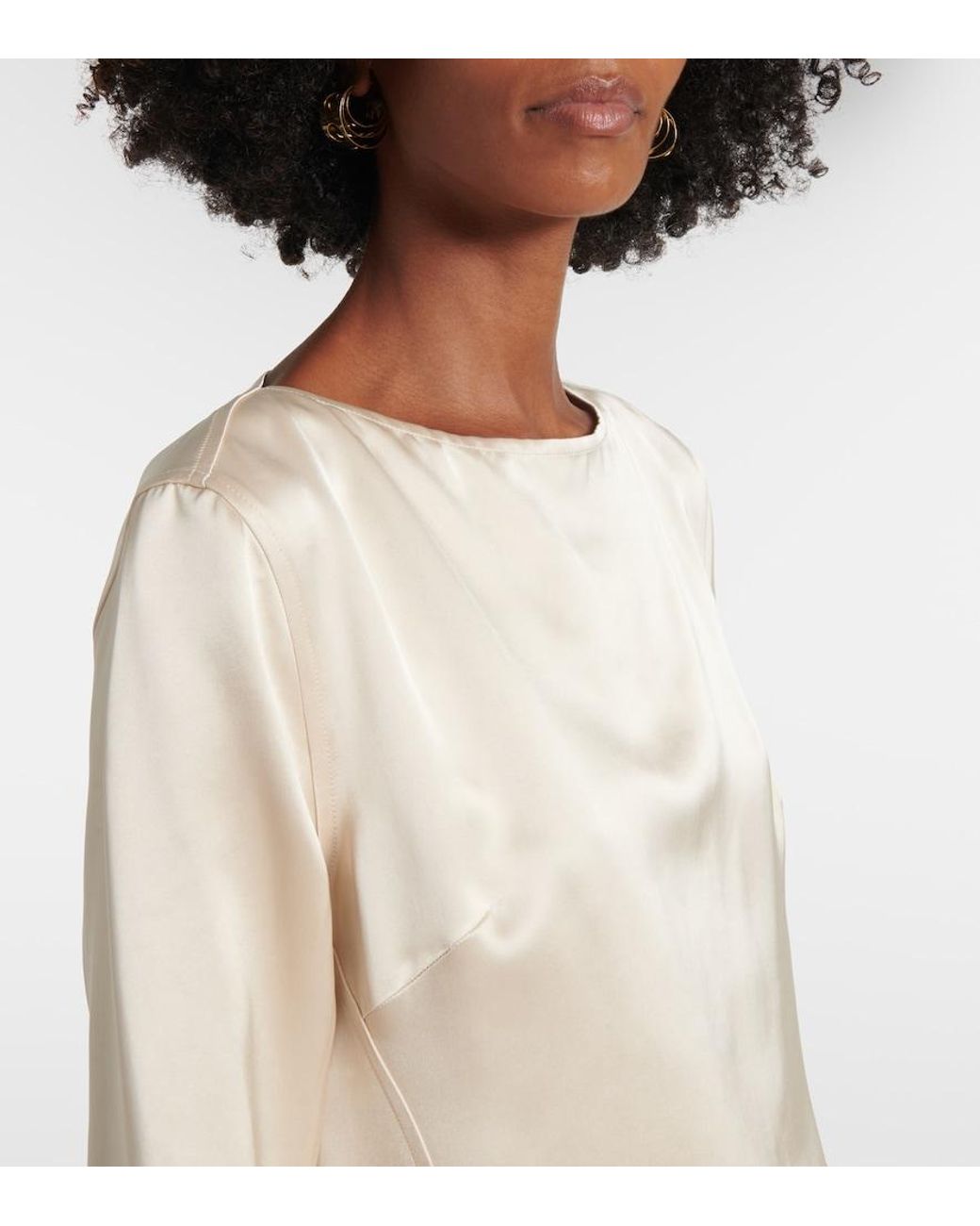 Totême Natural Satin Top