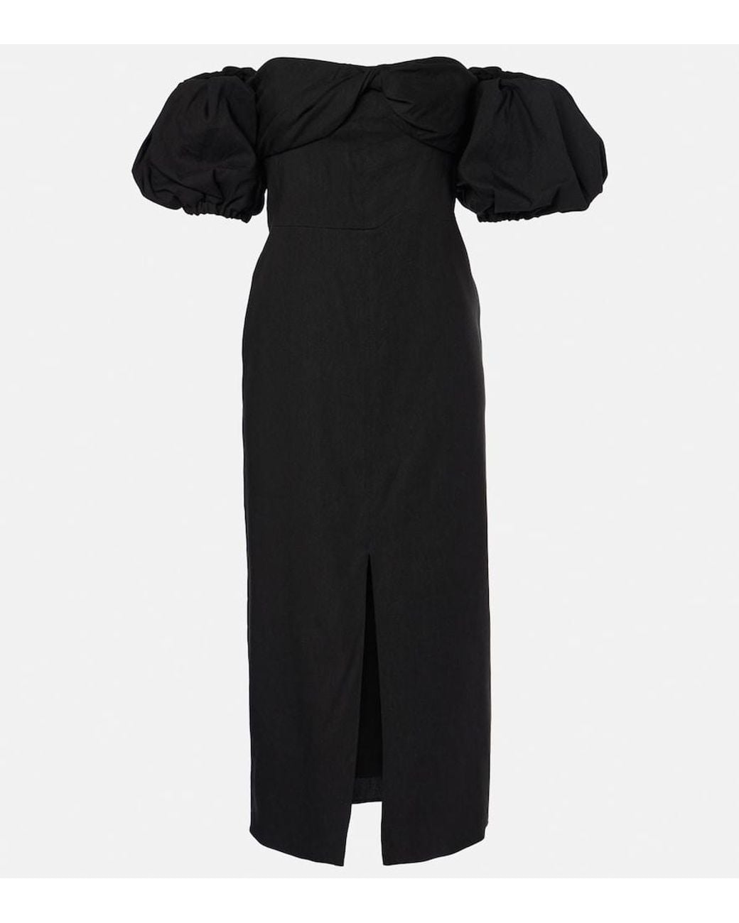 Isabel Marant Black Darlena Midi Dress