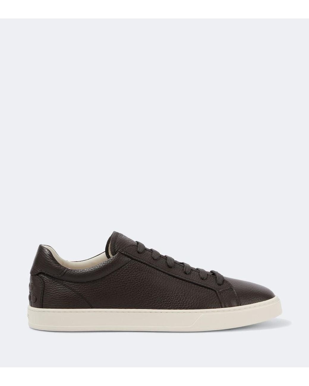 Tod's Brown Leather Sneakers for men