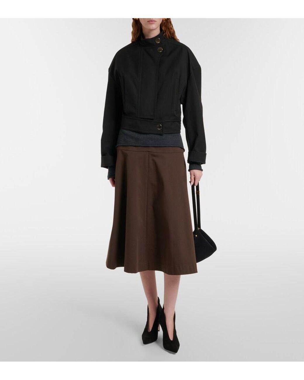 Gianvito Rossi Black Vania Suede Pumps