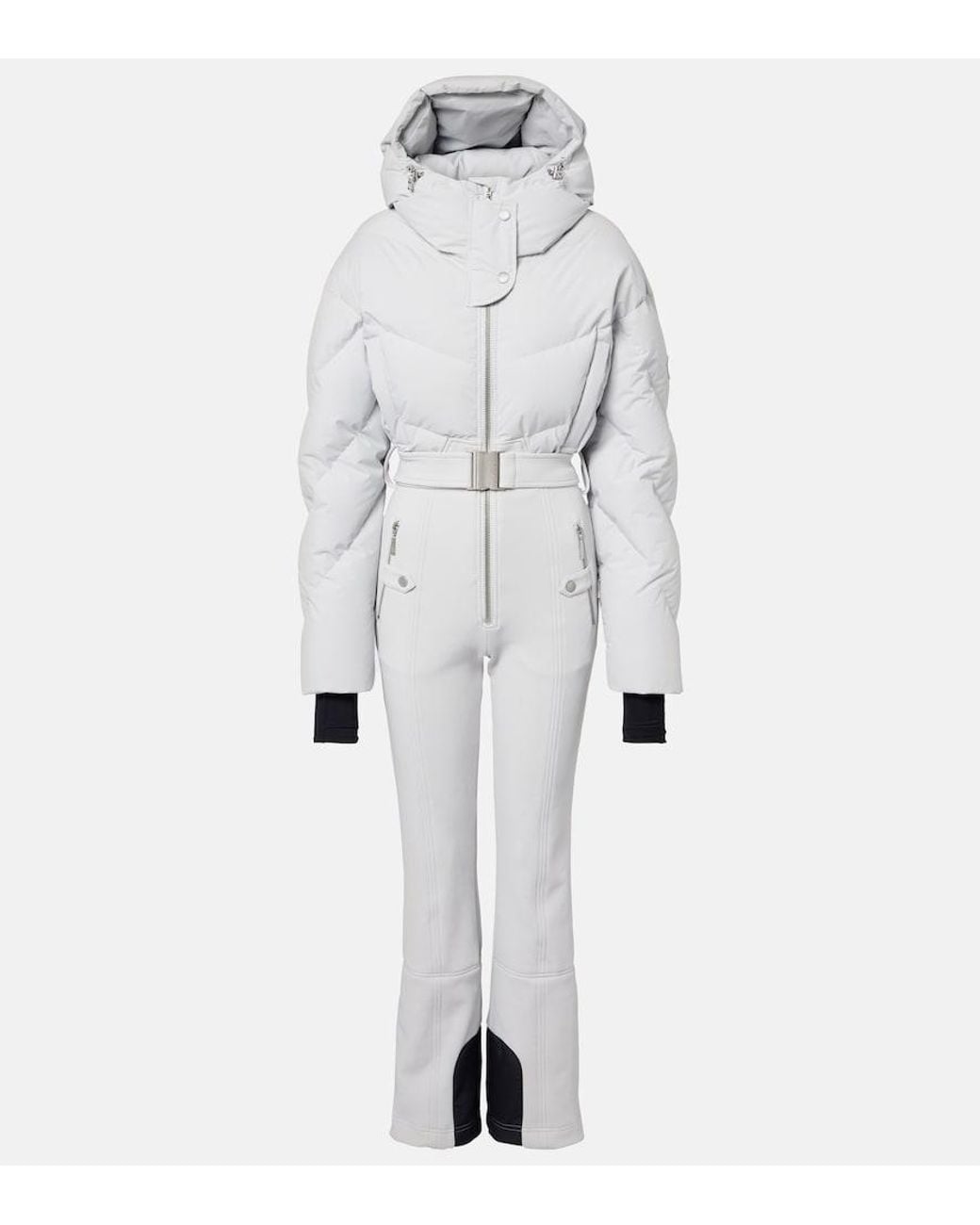 CORDOVA White Ajax Quilted Down Ski Suit