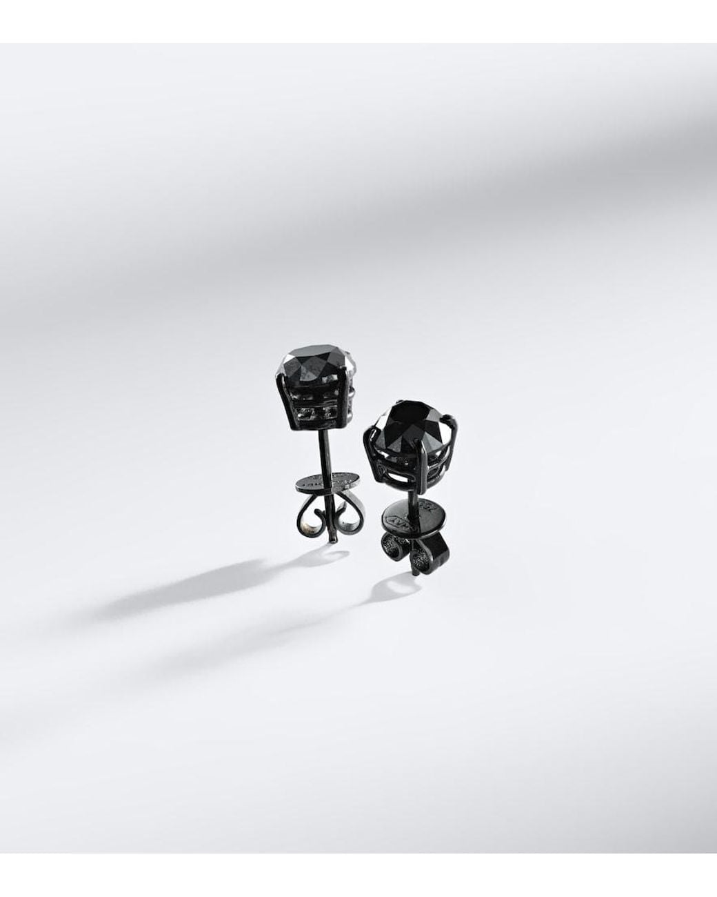 SHAY White 18Kt Earrings With Diamonds for men
