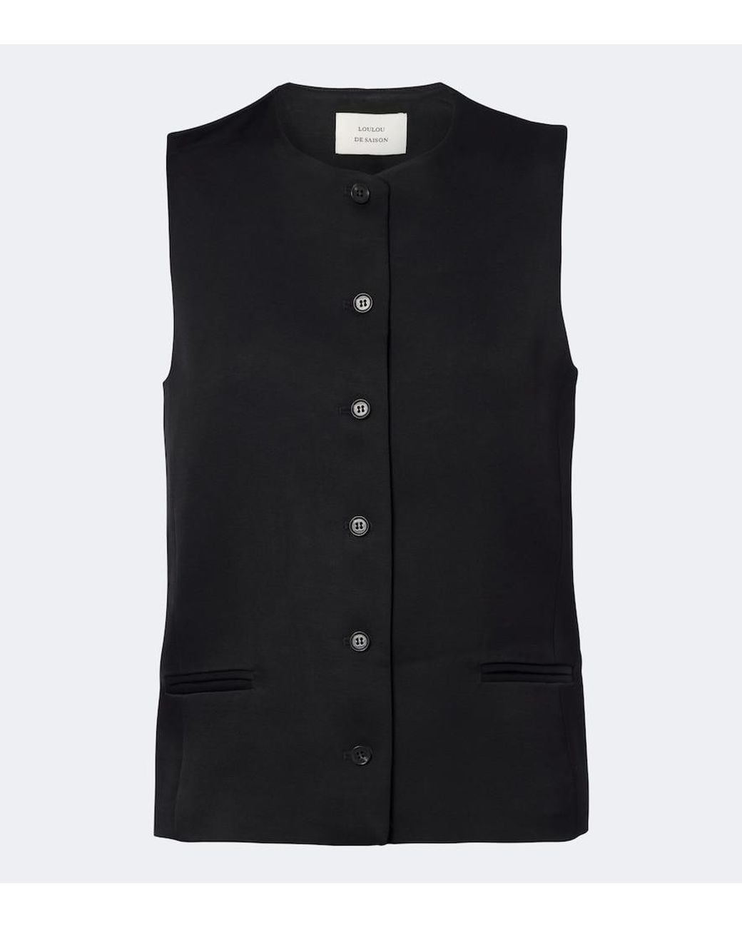 Loulou de Saison Black Jane Vest