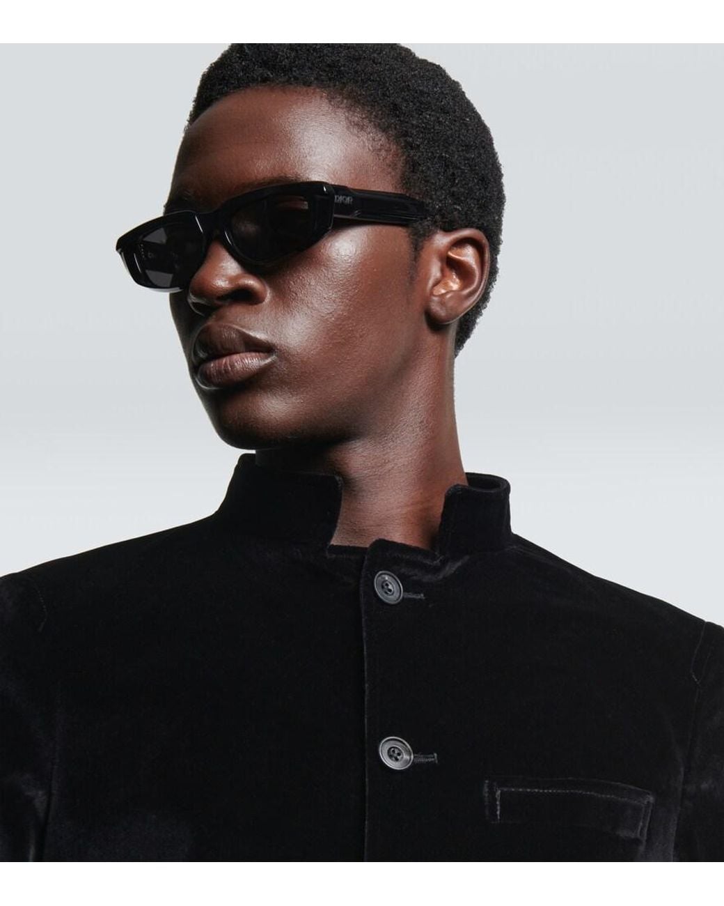 Dior Brown Diorxplorer S3I Rectangular Sunglasses for men