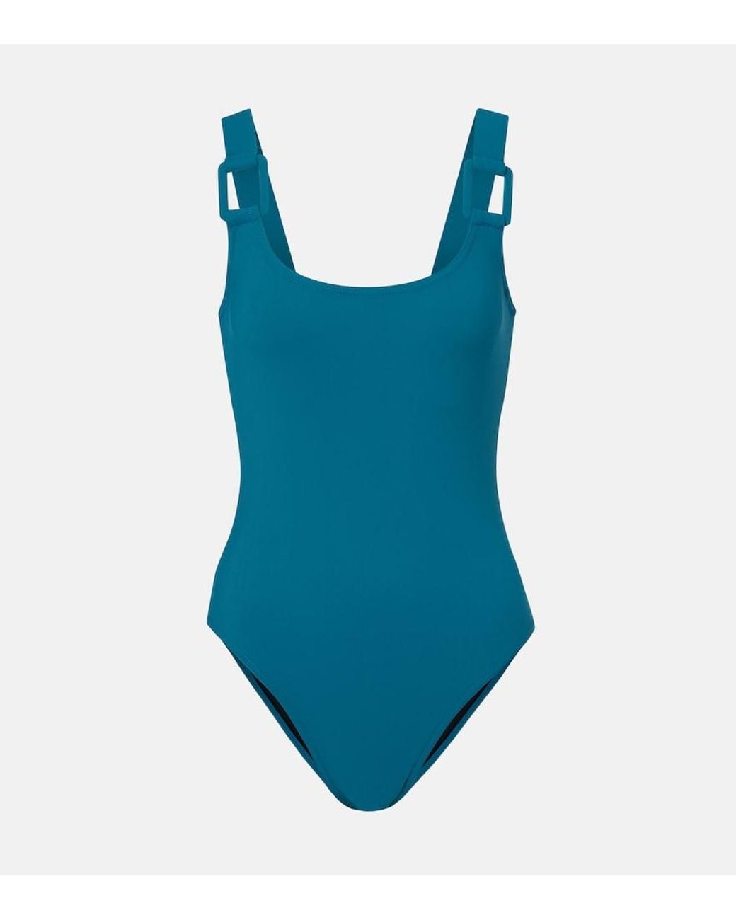 Karla Colletto Blue Mira Swimsuit