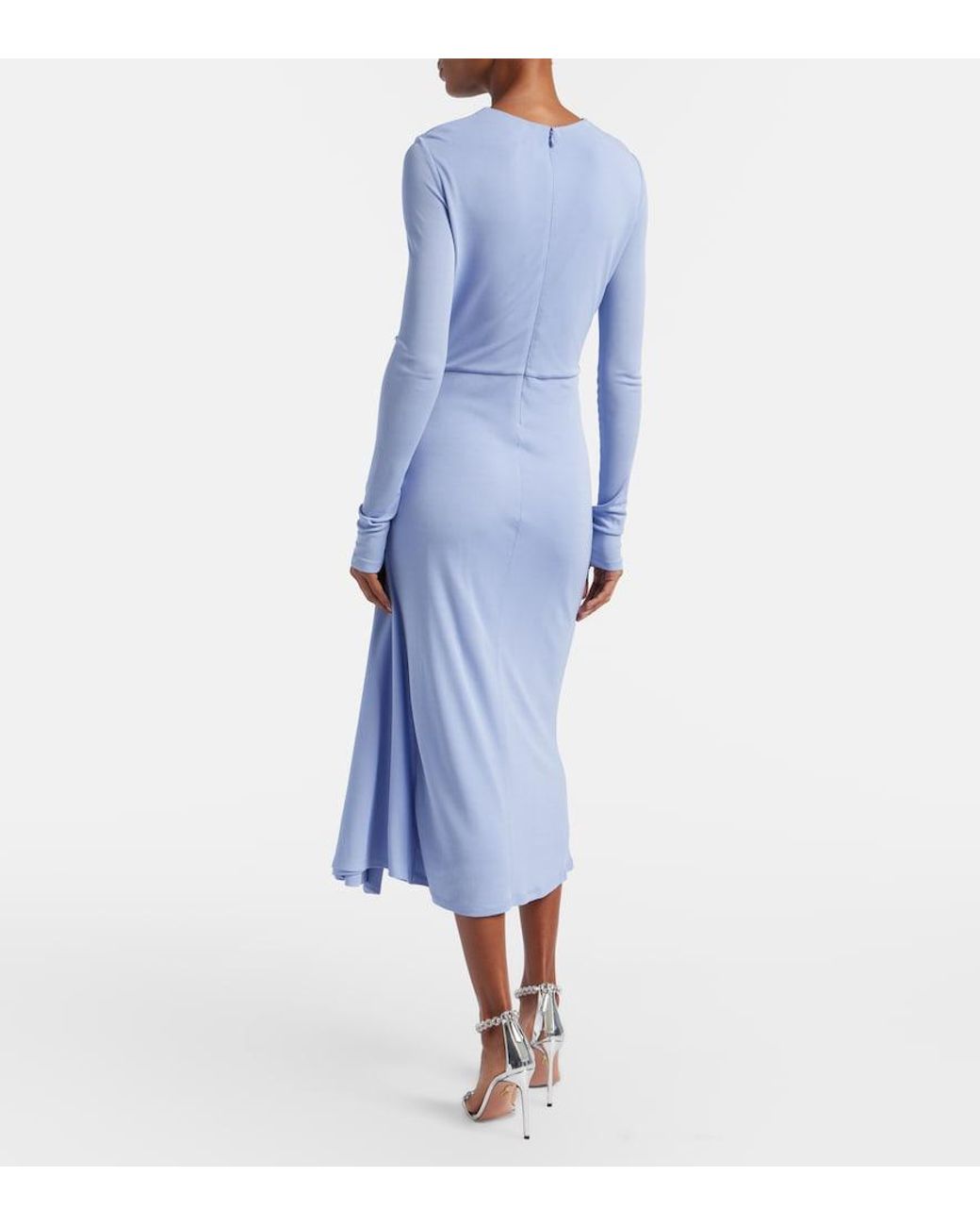 Robe Midi Erdem en coloris Blue