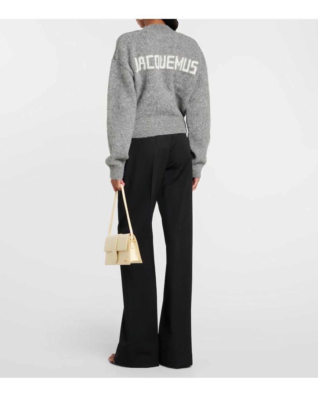 Jacquemus Gray Der Strickpullover