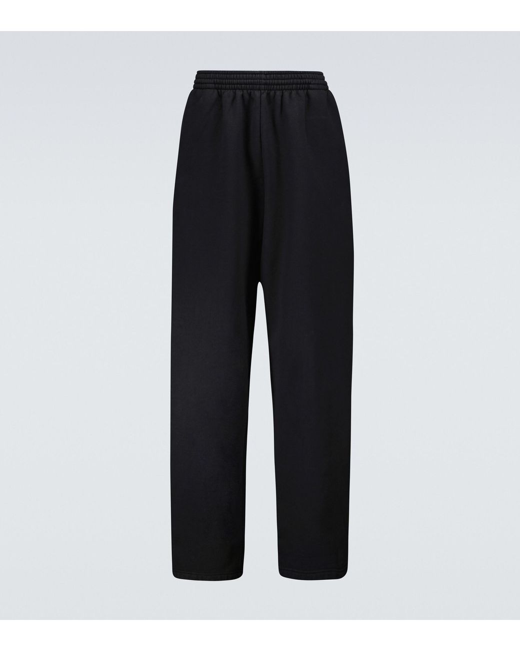 Pantalones de chándal holgados Balenciaga de hombre de color Negro | Lyst