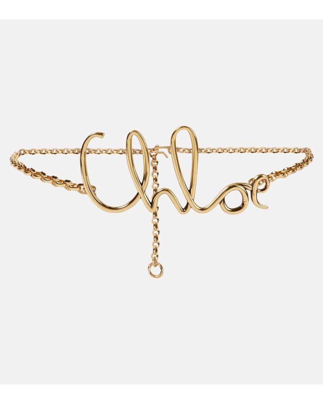 Cintura Iconic di Chloé in Metallic