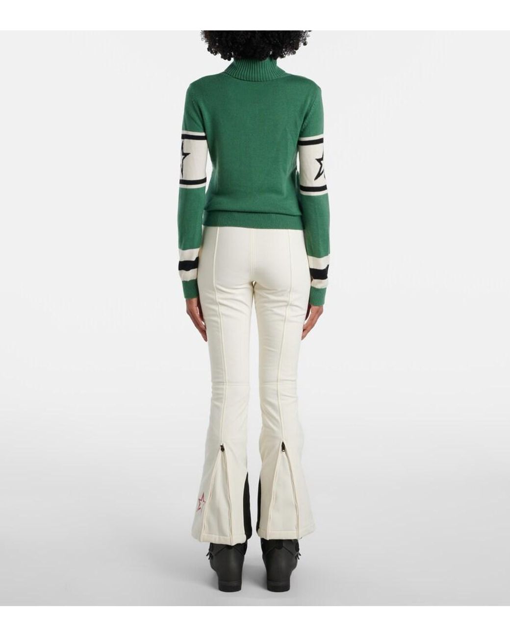 Perfect Moment Green Turtlenecks