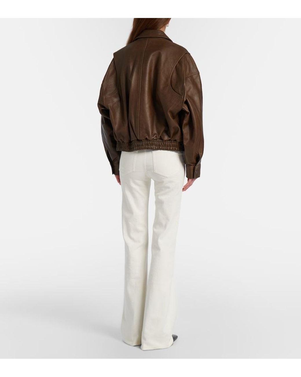 AG Jeans White Tropea Flared Jeans