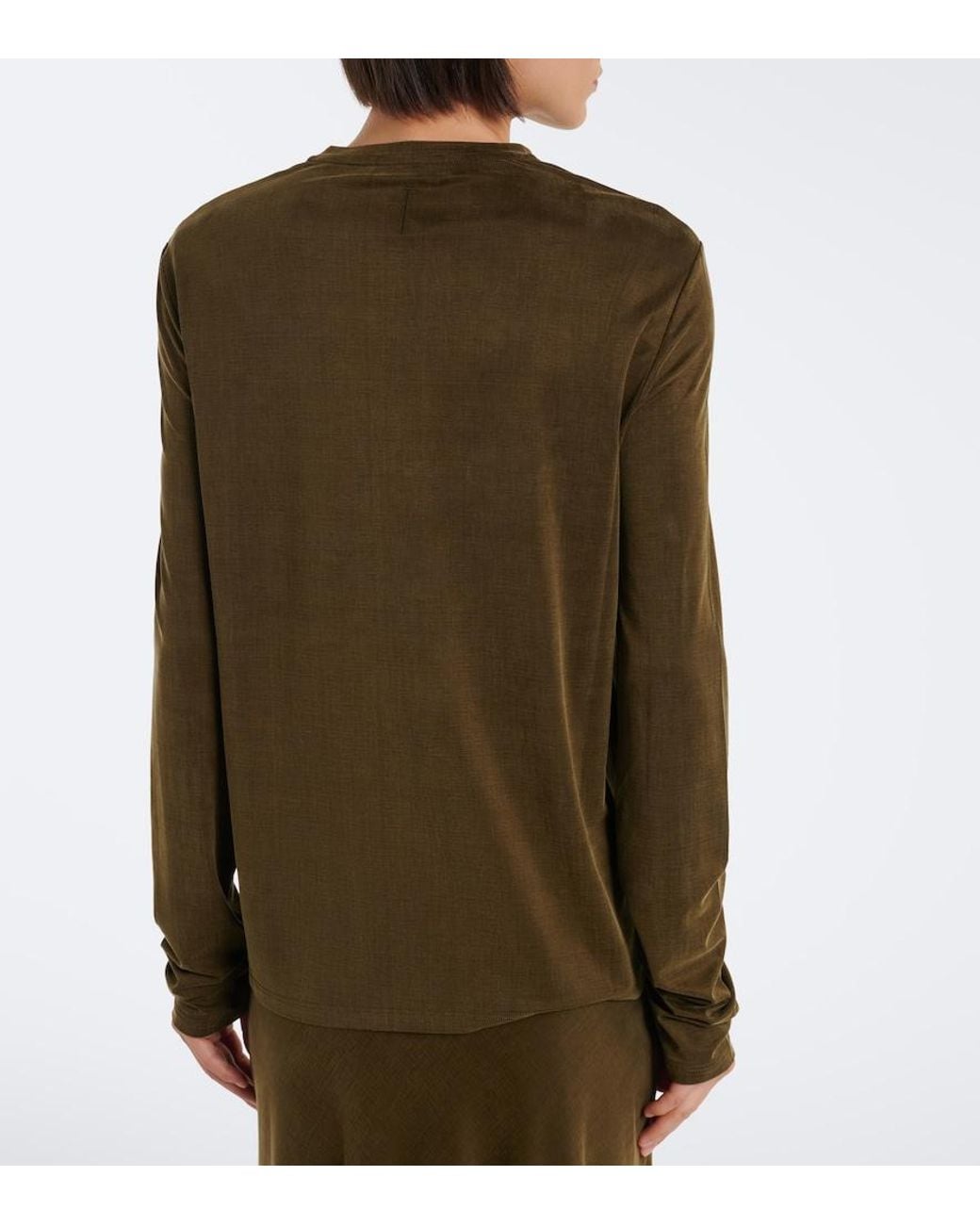 Tom Ford Brown Jersey T-Shirt