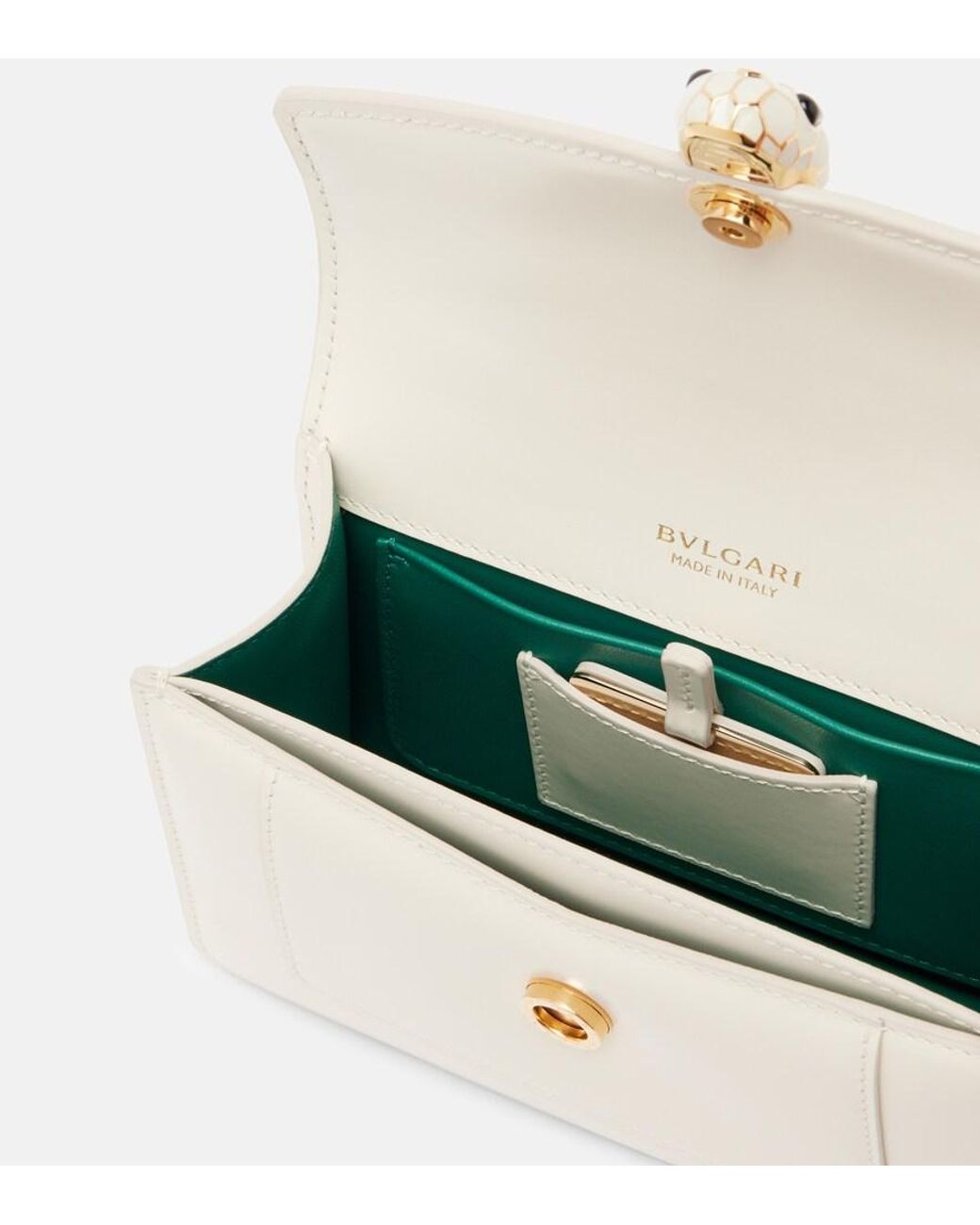 BVLGARI Natural Serpenti Forever Medium Top-Handle Bag