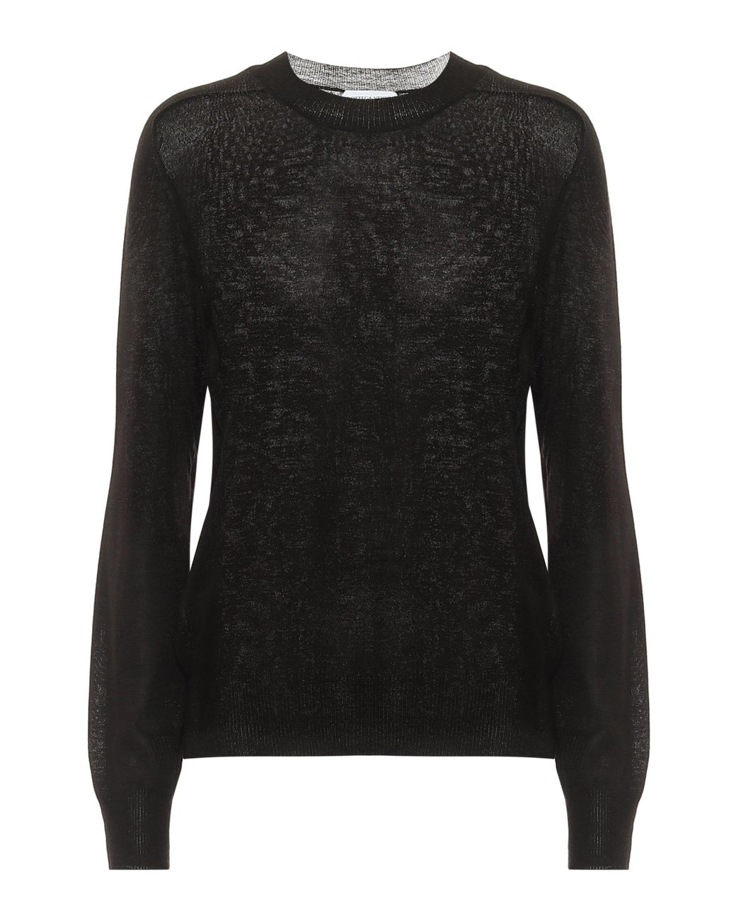 Bottega Veneta Cashmere Sweater in Brown (Black) - Lyst