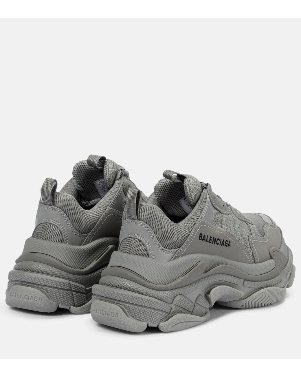 Balenciaga Triple S Sneakers in Gray | Lyst