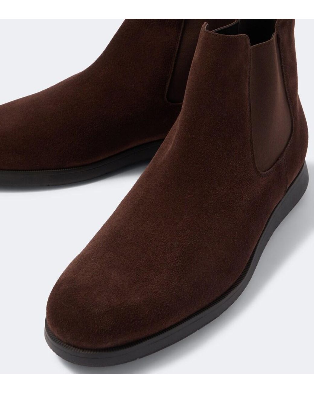 Church's Brown Rotherham Suede Chelsea Boots for men