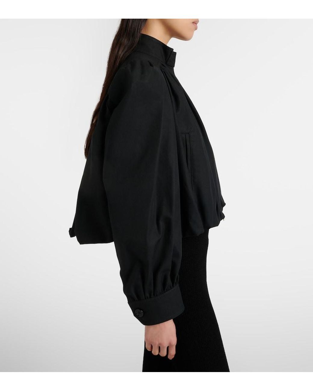 Chloé Black Cropped Jacket