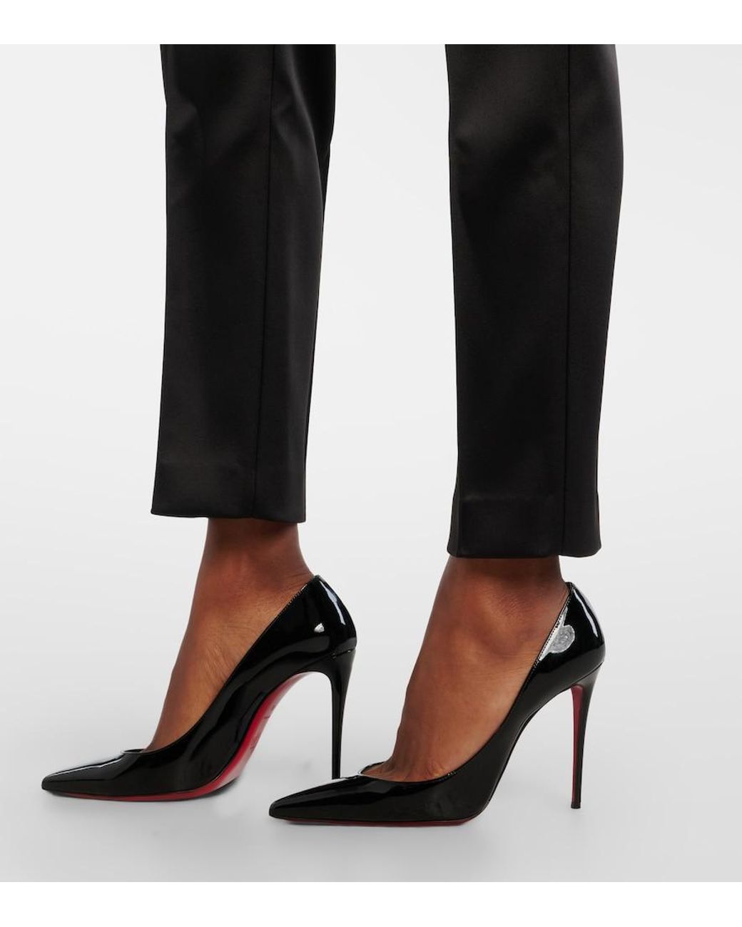 Wardrobe NYC Black High-Rise Tapered Pants