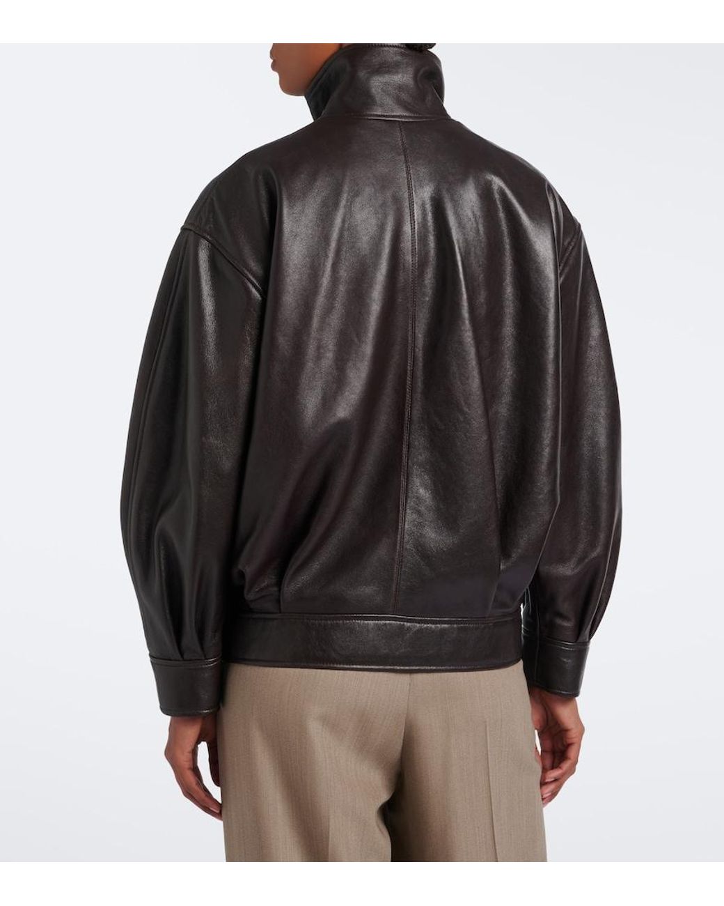 Arma Black Leather Jacket