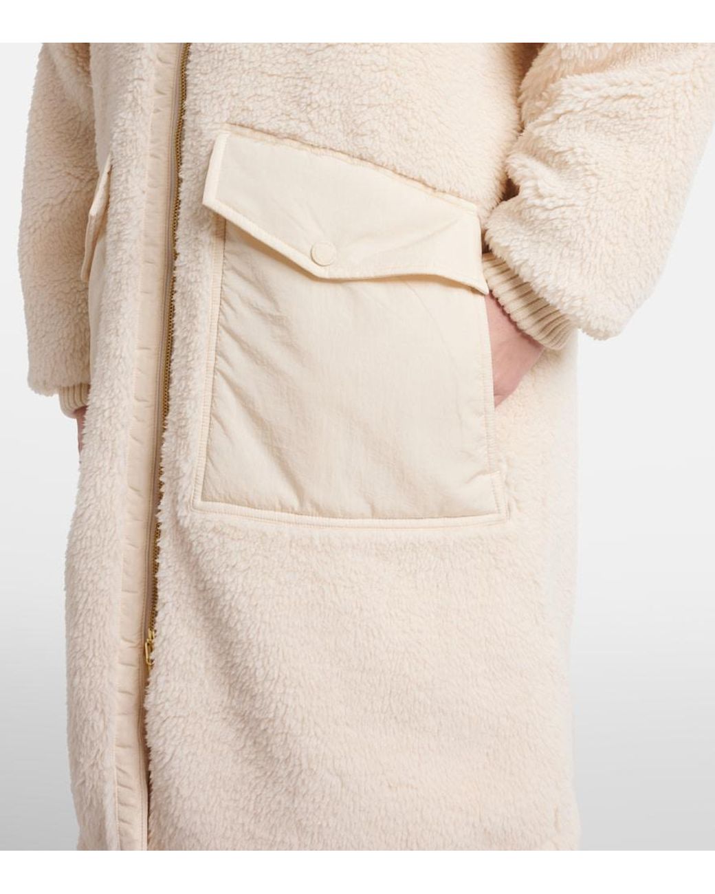 Varley Natural Cyrus Reversible Coat