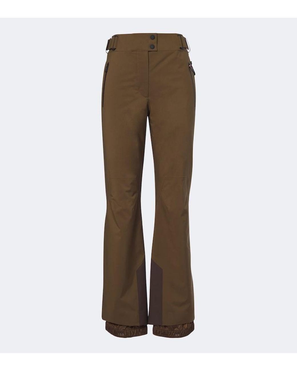 Moncler Brown Technical Ski Pants
