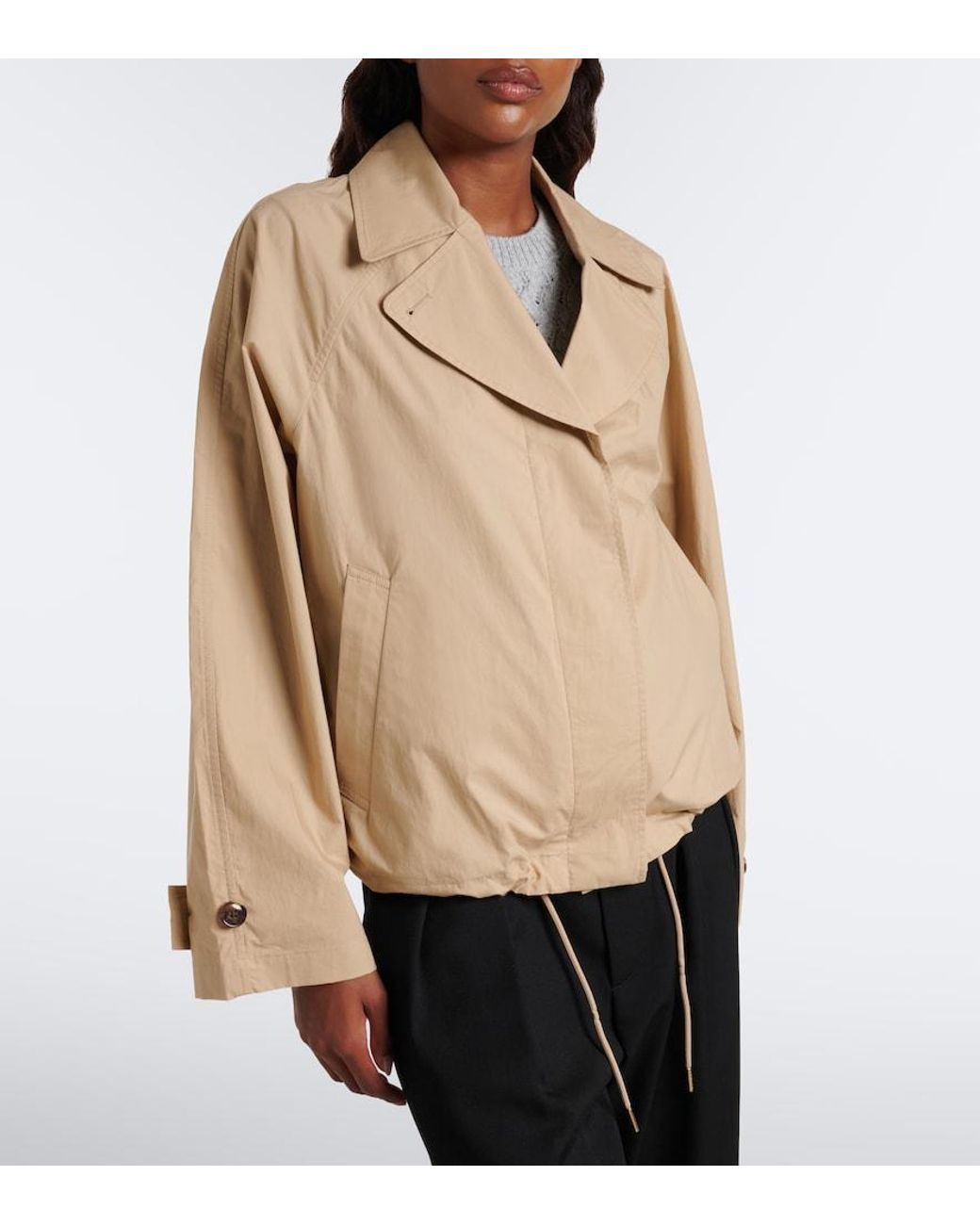 Varley Natural Petra Cotton Poplin Jacket