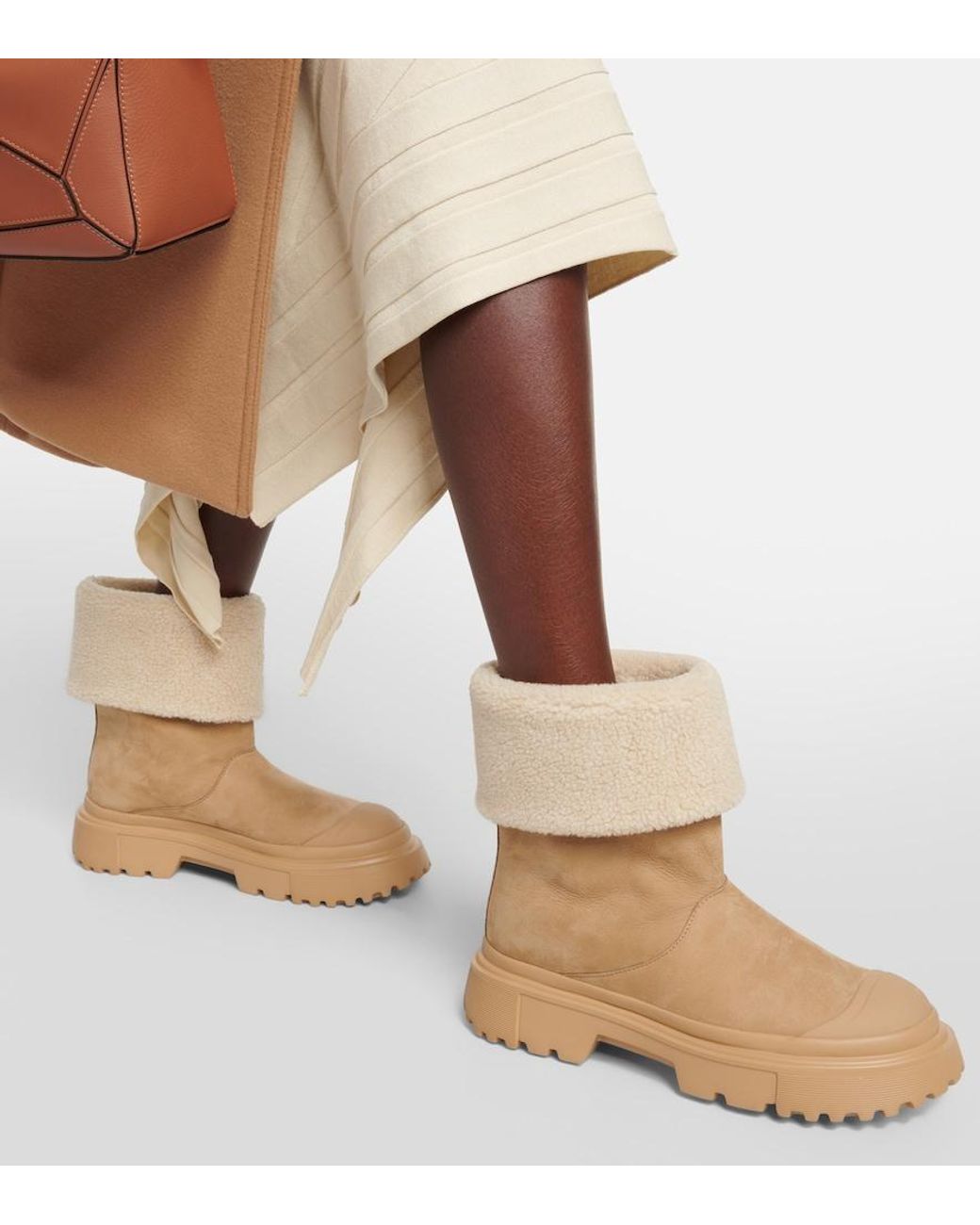 Hogan Natural Winter Boots
