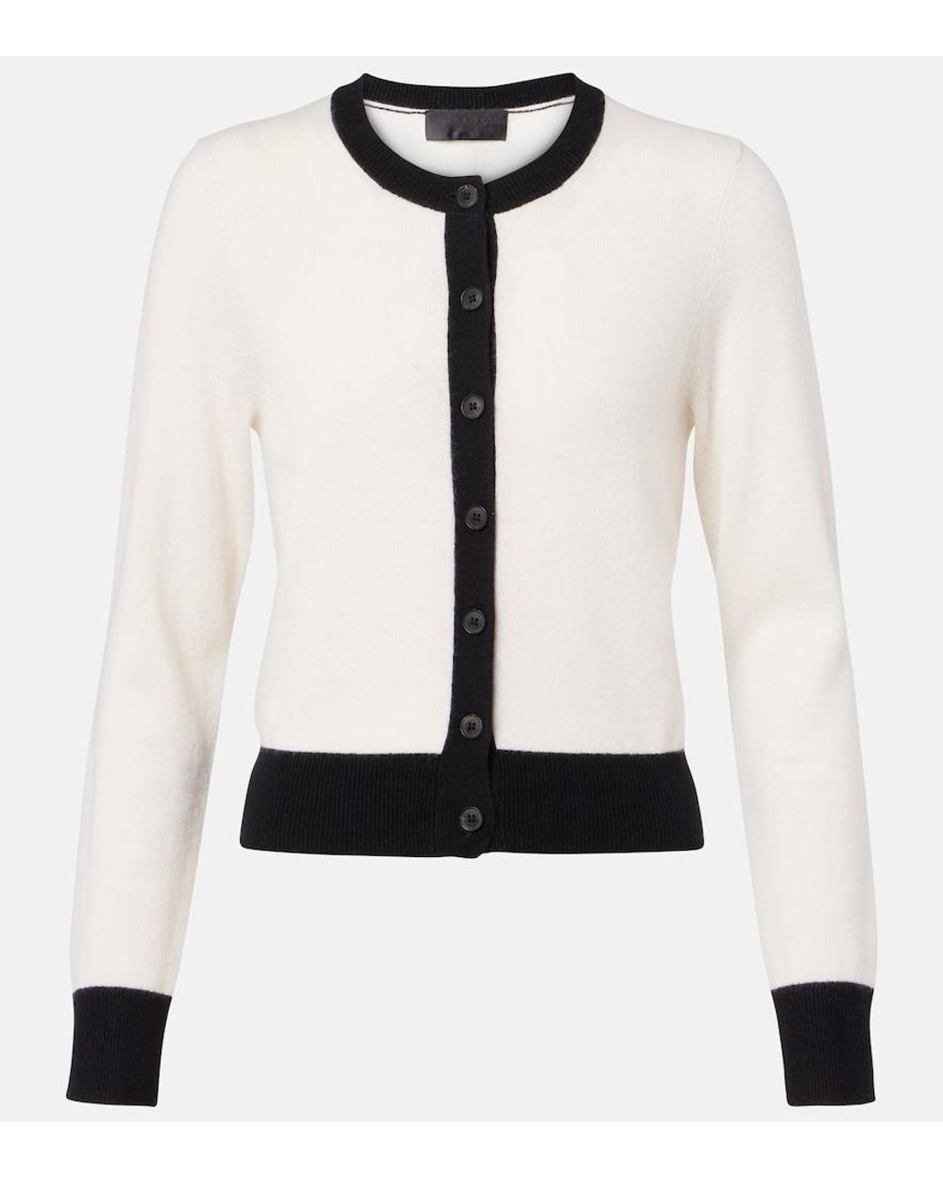 Nili Lotan White Meadow Cashmere Cardigan