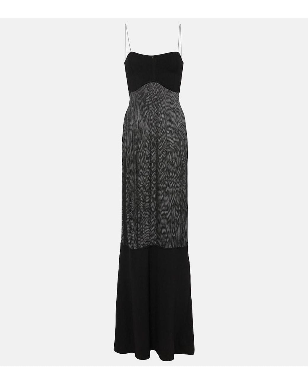 Jacquemus Black Les Sculptures 'La Robe Fino' Maxi Dress