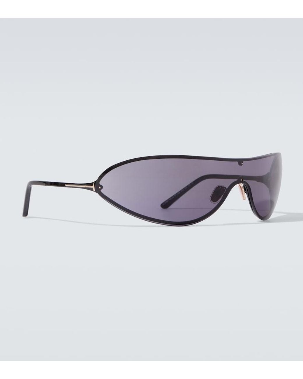 Tom Ford Purple Brady-02 Shield Sunglasses for men