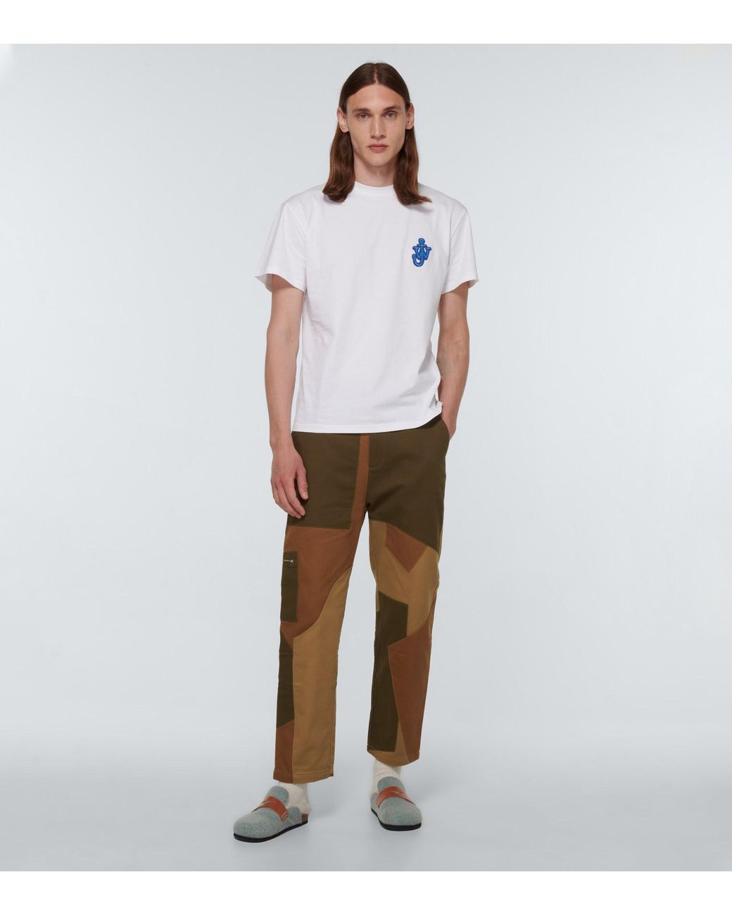 JW Anderson Patchwork Fatigue Pants for Men | Lyst