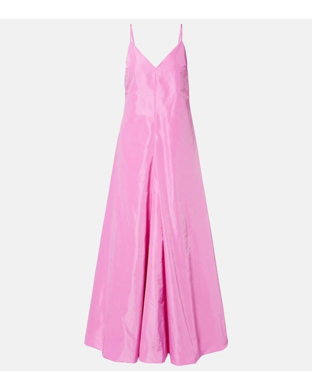 Staud Pink Paloma Maxi Dress