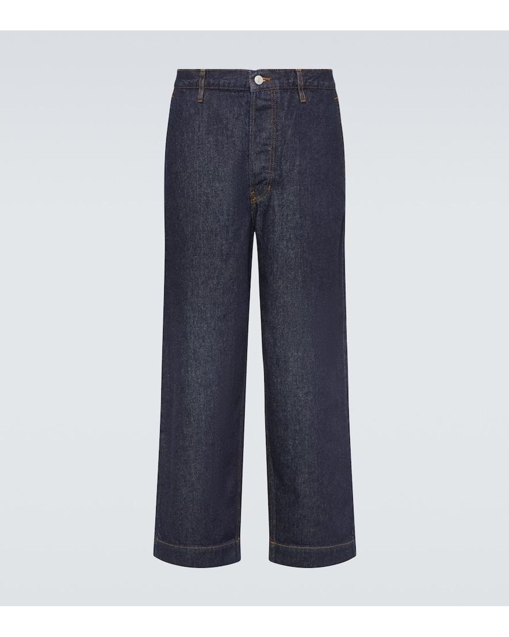 Jeans Rectos Dries Van Noten de hombre de color Blue