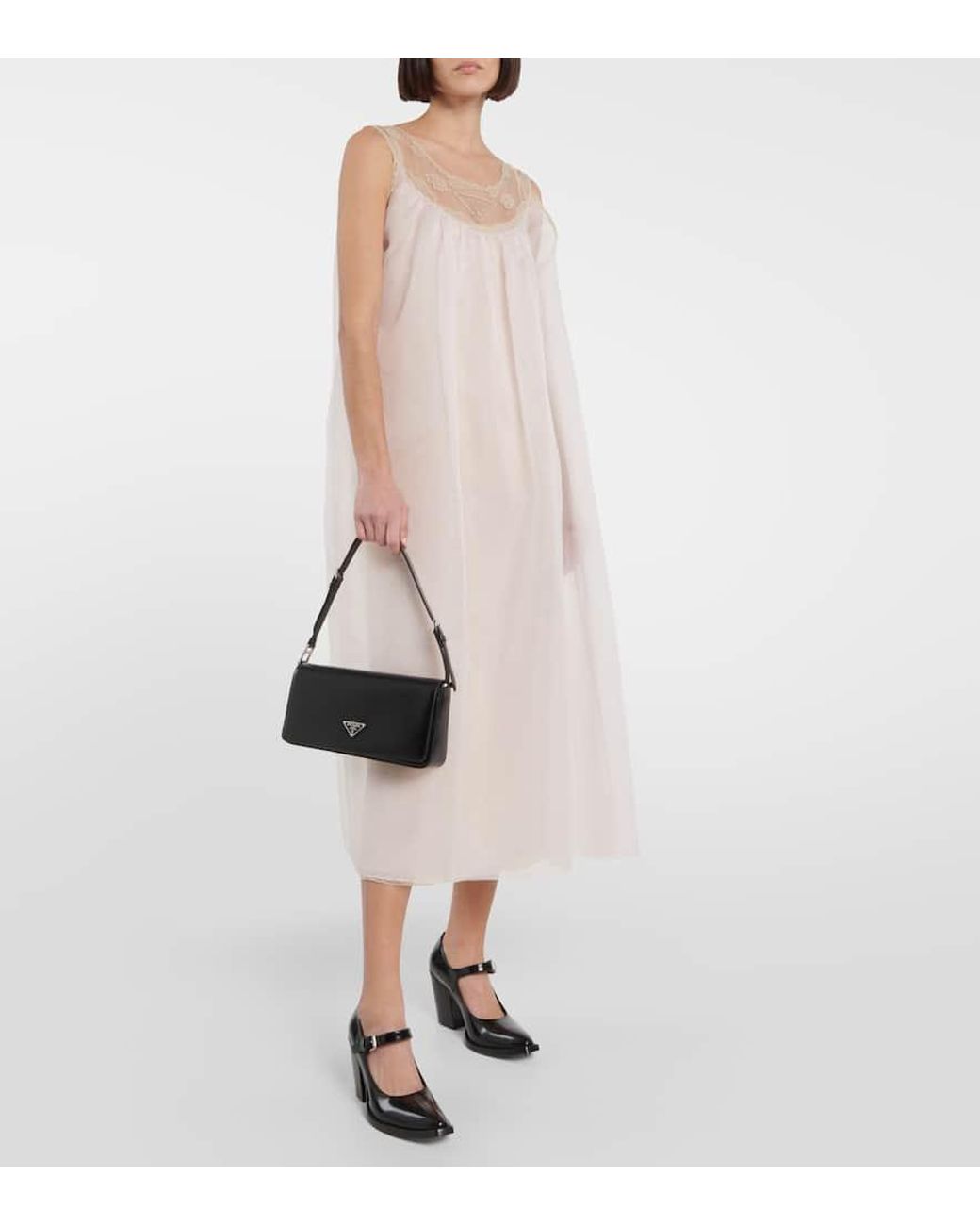 sachin and babi light blue dress Sezane Floral Eyelet Embroidered Sleeveless Long Maxi Dress  White  Chocolate Couture