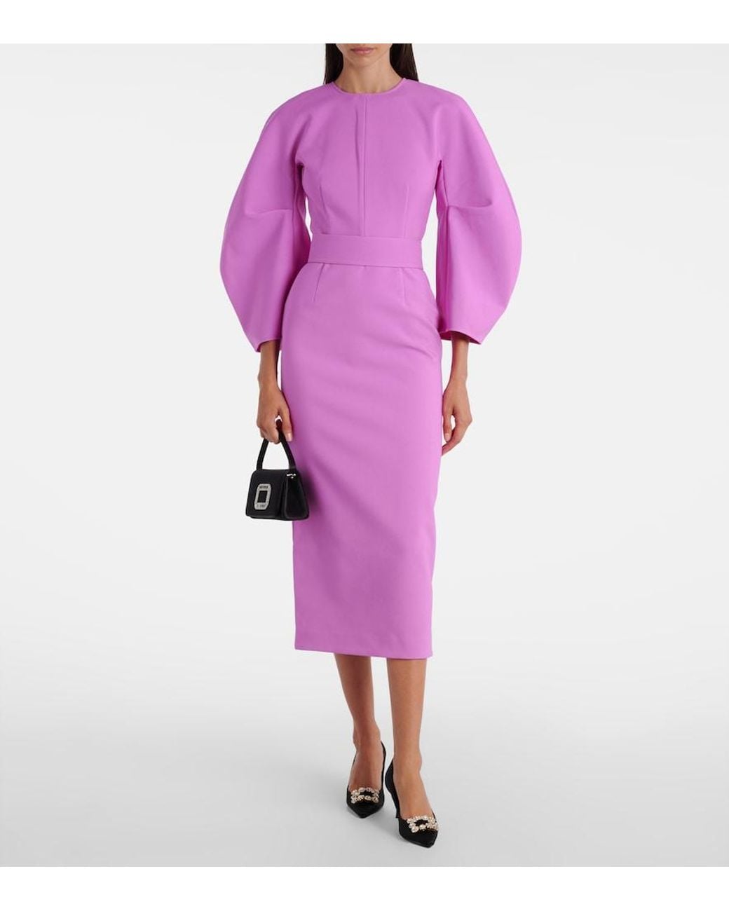 Solace London Pink Sianne Cocktail Dress