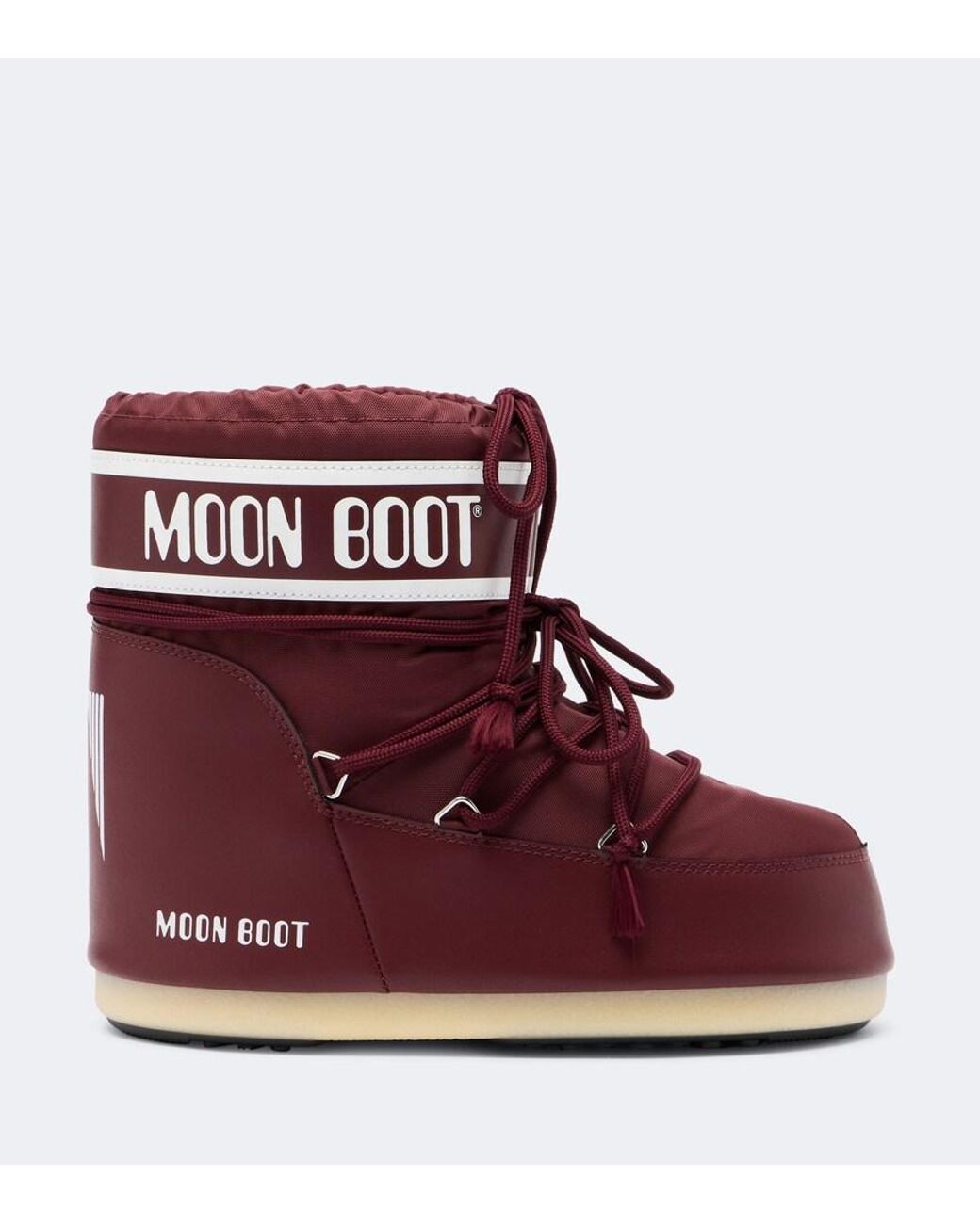 Moon Boot Red Icon Low Snow Boots