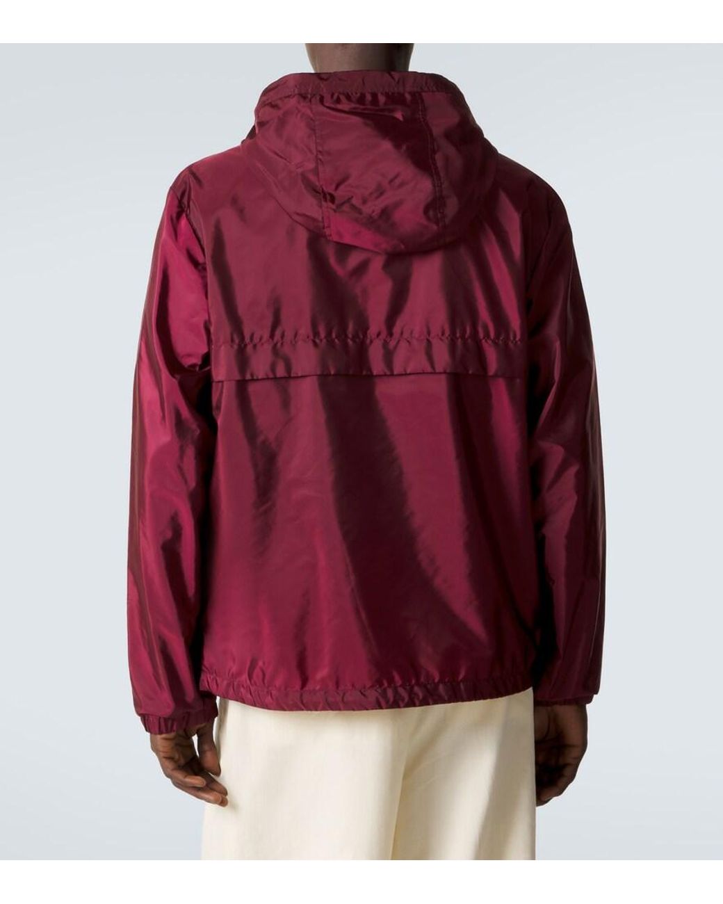Moncler Purple Nidge Technical Jacket for men