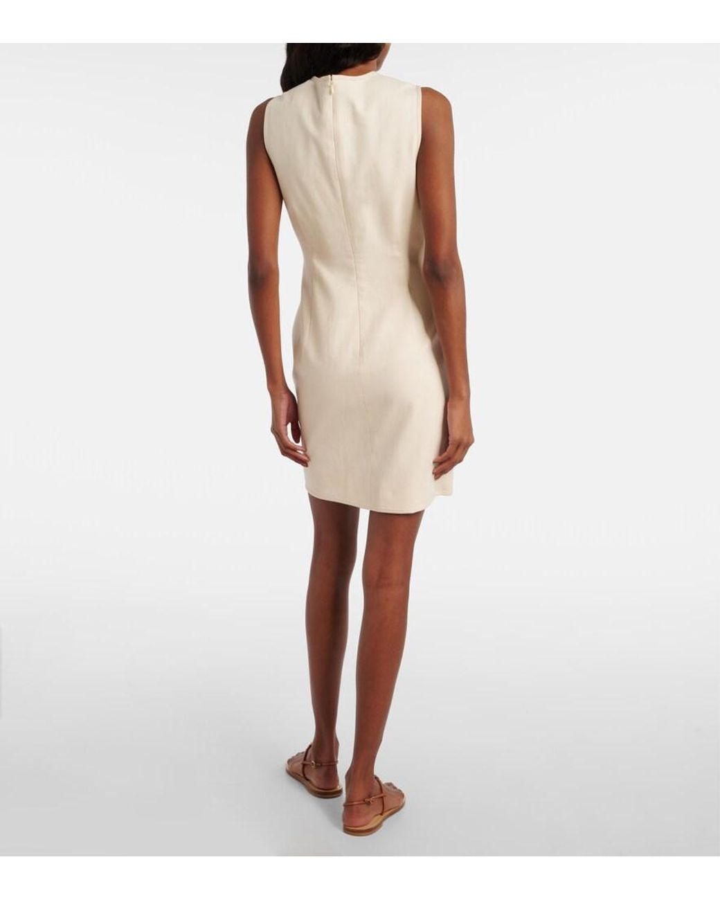 Veronica Beard Natural Whistler Minidress