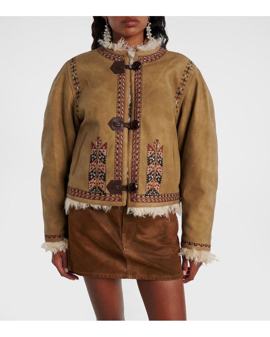 Isabel Marant Brown 'Cely' Jacket