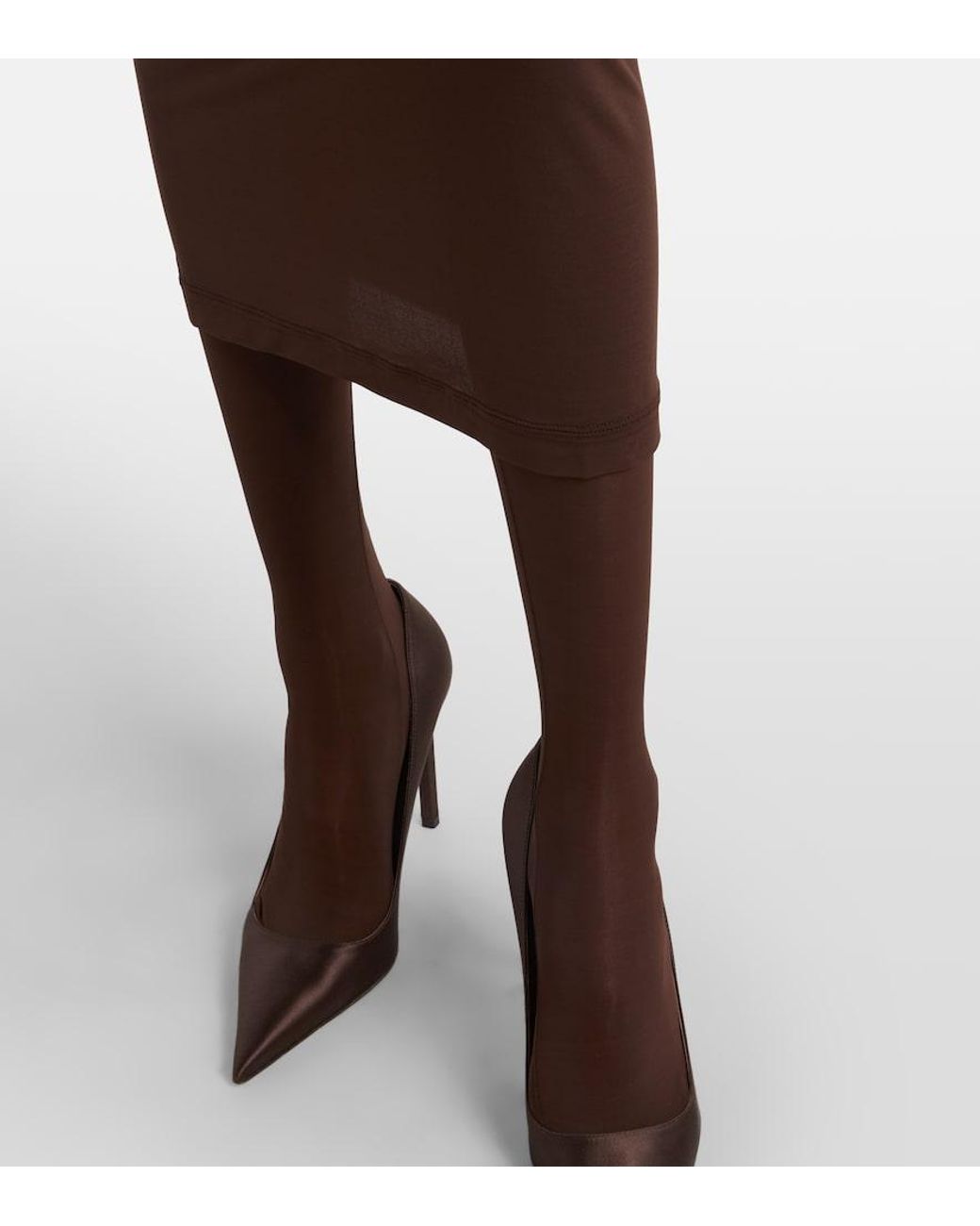 Collants Wardrobe NYC en coloris Brown